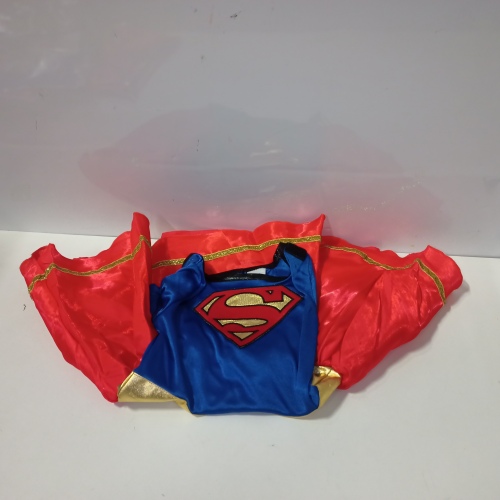 Ecost Customer Return Amscan - Kids Costume Supergirl, Dress, Cape, Leggings, Superhero, DC