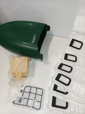 Ecost Customer Return, MisterVac Cassette Dust Container Filter Vacuum Bag Compatible with Vorwerk K