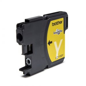 Brother LC-1100Y (LC1100Y) Ink Cartridge, Yellow