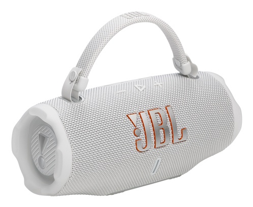 JBL Charge 6 Portable Speaker, Bluetooth, White