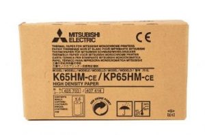 Mitsubishi Electric K65HM-CE / KP65HM-CE 110 mm x 20m Thermorolle High Density Thermal Printer Paper