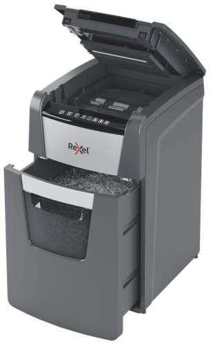 Rexel Optimum AutoFeed+ 150X Paper Shredder Cross Cut 4x28mm P-4 44L 55 dBA