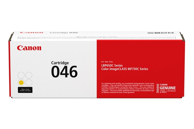 Canon CRG 046 (1247C002) Toner Cartridge, Yellow
