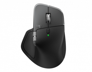 Logitech MX Master 4 for MAC Wireless Mouse RF Wireless + Bluetooth, 8000 DPI, Space Black