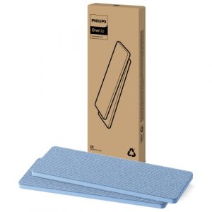 Philips OneUp XV1882/20 2X Replaceable Mop Pads, Blue