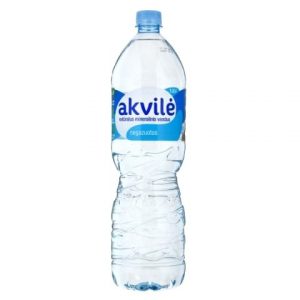 AKVILĖ Natural Mineral Water, still, 1.5L, PET, 6 pcs
