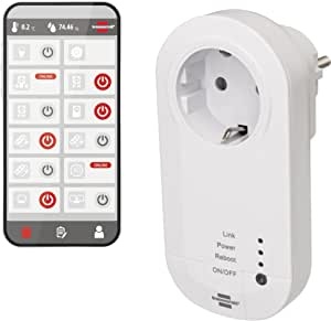 Ecost customer return Brennenstuhl connect WiFi outlet WA 3000 (smart WiFi outlet compatible with Al