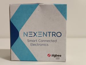 Ecost prekė po grąžinimo NEXENTRO Zigbee 57004000 Push Button Interface Double for Smart Home Retrof