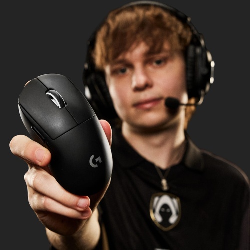 Logitech G PRO X SUPERLIGHT 2c Wireless Gaming Mouse, RF Wireless, 44000 DPI, Black