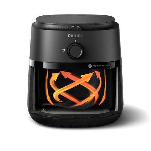 Philips 1000 Series NA120/00 Hot Air Fryer 4.2 L 1500 W, Black