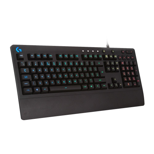 Logitech G213 PRODIGY Wired Gaming Keyboard, RGB, USB backlit, US Int, Black