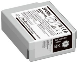 Epson SJIC42P-BK (C13T52M140) Ink Cartridge, Black