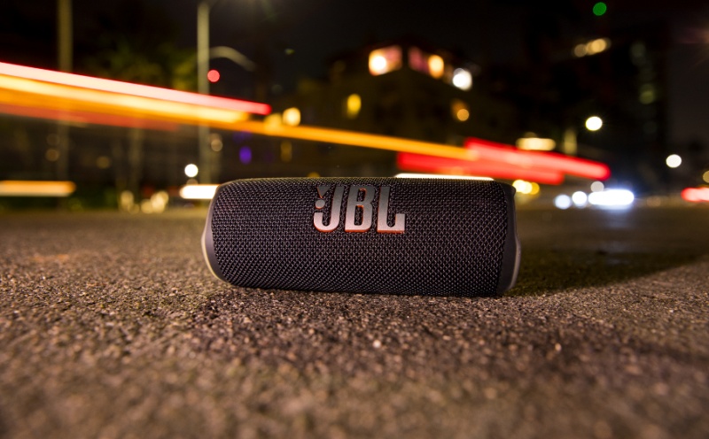 JBL Flip 6 Portable Speaker, Wireless, Bluetooth, Black