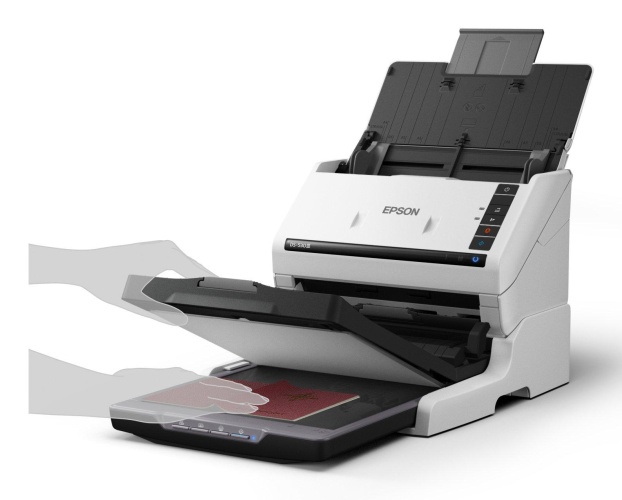 Epson WorkForce DS-530III Scanner Colour A4 40 ppm 600x600 DPI, Duplex, ADF, USB
