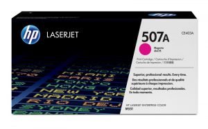 HP 507A (CE403A) Toner Cartridge, Magenta