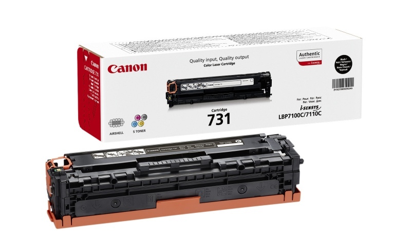 Canon CRG 731 (6272B002) Toner Cartridge, Black