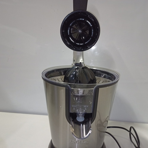 Ecost Customer Return H.Koenig AGR80 Electric Citrus Juicer with Lever Arm / Anti-Drip System / B