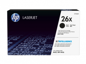 HP 26X (CF226X) Toner Cartridge, Black