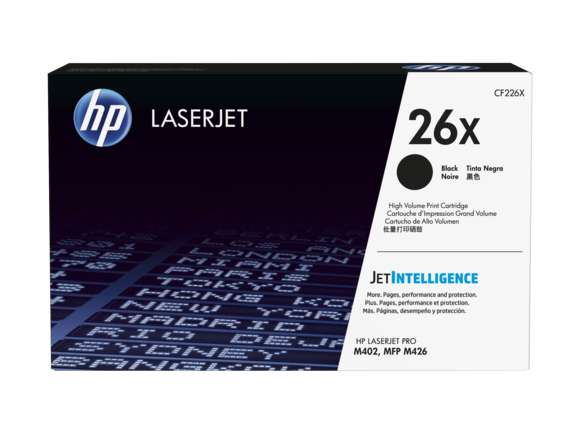 HP 26X (CF226X) Toner Cartridge, Black