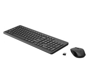 HP 330 Combo Wireless Keyboard + Mouse RF Wireless, US Int, Black
