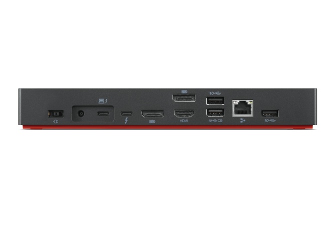 Lenovo ThinkPad Thunderbolt 4 Workstation Dock (40B00300EU) Docking station, Black