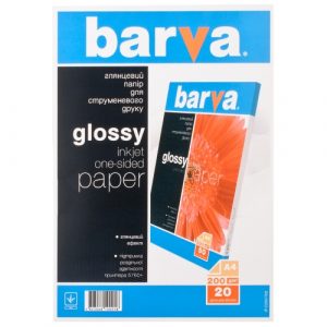 Photo Paper Barva (IP-C200-T02) Glossy 200 g/m², A4, 20 sheets