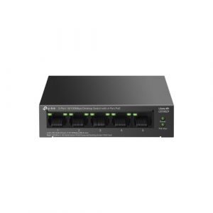 TP-Link LiteWave LS105LP 5-Port 10/100Mbps Desktop Switch with 4-Port PoE