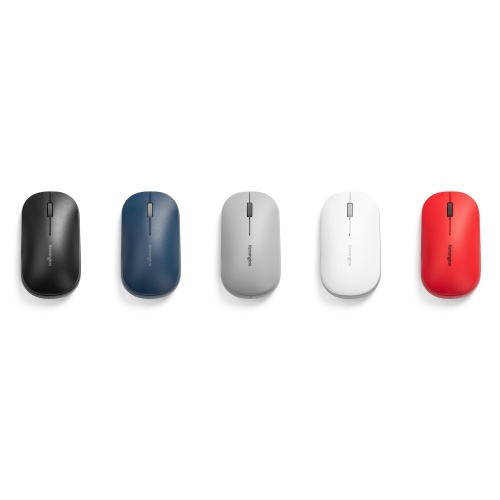 Kensington SureTrack Dual Wireless Mouse, RF Wireless + Bluetooth, 2400 DPI, Black