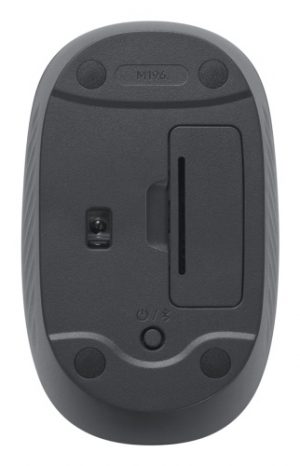 Logitech M196 Wireless Mouse, Bluetooth, 1000 DPI, Graphite