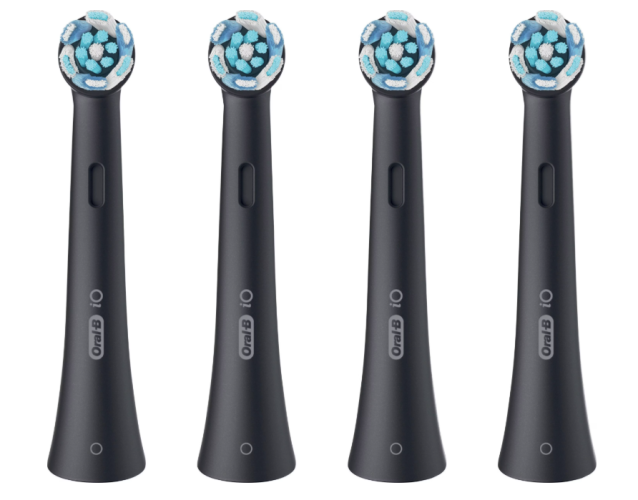 Oral-B iO Ultimate Clean x4 Toothbrush heads, Black