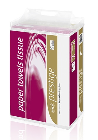 WEPA W-Fold Paper Hand Towel LPCB2120, 120 sheets, 20.6 x 32, Cellulose, (25pcs )