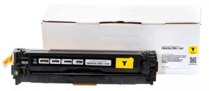 Static Control Universal Toner Cartridge Yellow, Compatible with HP CB542A/CE322A/CF212A/CRG716