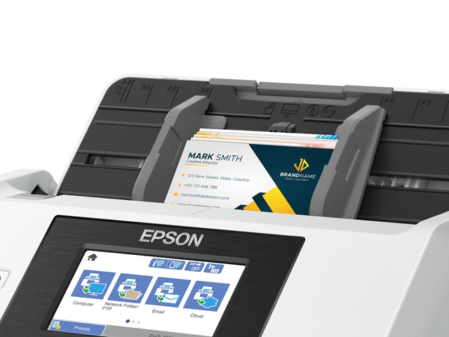 Epson WorkForce DS-790WN Scanner A4 Colour 45 ppm 600x600 DPI, Duplex, ADF, USB, Wi-Fi