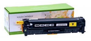 Static Control Toner Cartridge Yellow, Compatible with HP 304A (CC532A)