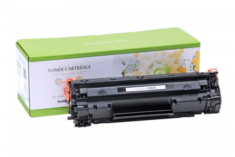Static Control Toner Cartridge Black, Compatible with HP 83X (CF283X)