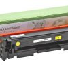 Static Control Toner Cartridge Yellow, Compatible with HP 201X CF402X/Canon CRG 045H