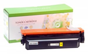 Static Control Toner Cartridge Yellow, Compatible with HP 410X (CF412X)/Canon CRG 046H