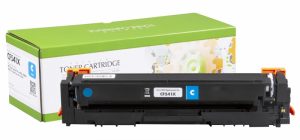 Static Control Toner Cartridge Cyan (New Chip), Compatible with HP 203X (CF541X)/Canon CRG 054H