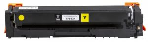 Static Control Toner Cartridge Yellow (New Chip), Compatible with HP 203X (CF542X)/Canon CRG 054H