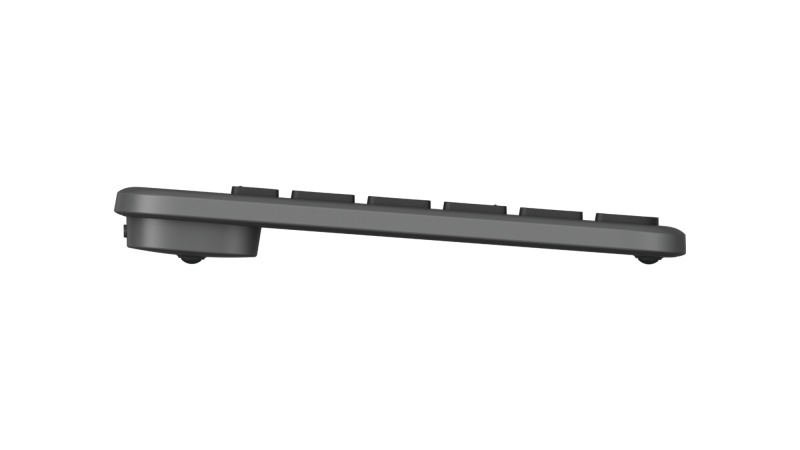 Logitech Signature Slim Solar+ K980 Wireless Keyboard, RF Wireless+Bluetooth, US Int, Graphite