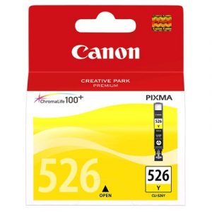 Canon CLI-526 Y (4543B001) Ink Cartridge, Yellow