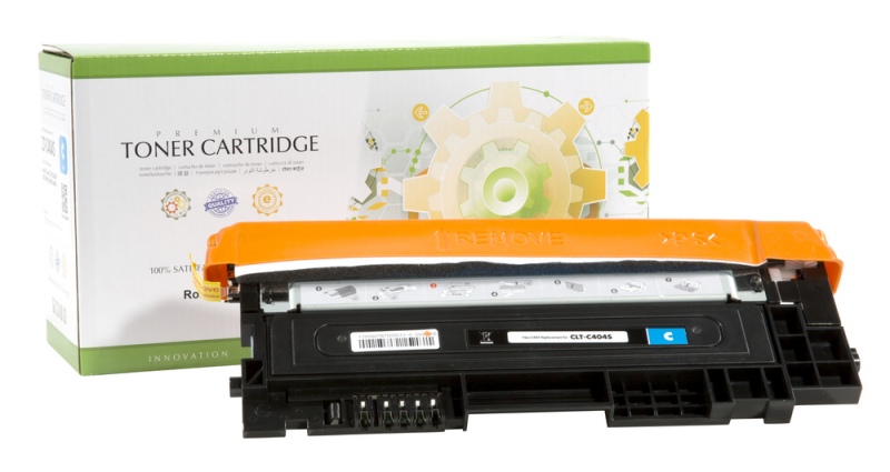Static Control Toner Cartridge Cyan, Compatible with Samsung CLT-C404S/ELS (ST966A)