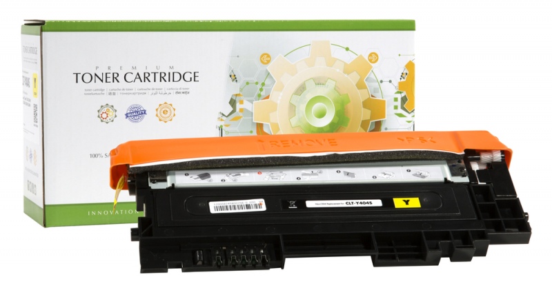 Static Control Toner Cartridge Yellow, Compatible with Samsung CLT-Y404S/ELS (SU444A)