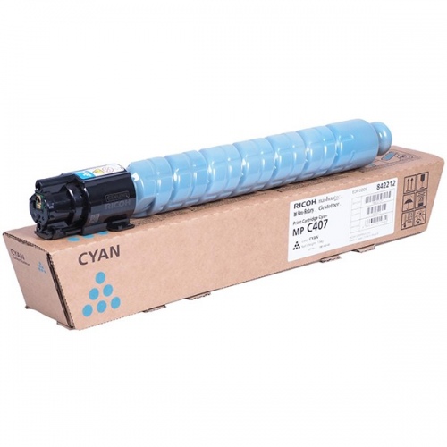 Ricoh MP C407 (842212) Toner Cartridge, Cyan