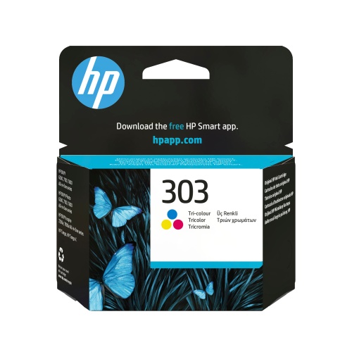HP 303 Tri-color (T6N01AE) Ink Cartridge, CMY