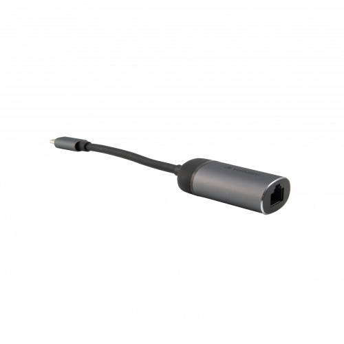 Verbatim 49146 USB-C to Gigabit Ethernet Adapter, USB 3.1 GEN 1, Gigabit Ethernet, Grey/Black