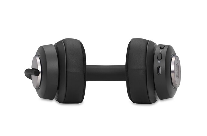 Kensington H3000 Wireless Headset, Bluetooth, Black