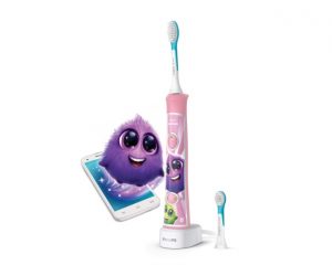 Philips Sonicare For Kids HX6352/42 Electric Toothbrush, Pink