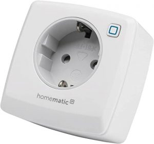 Ecost customer return Homematic IP Smart Home Switch Measuring Socket, Socket Measures Power, Digita