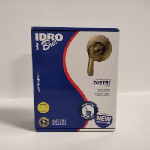 Ecost customer return Idro Bric J42134 Mix (Old Brass BuiltIn Shower Series
